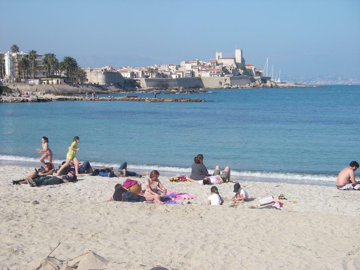 Studio Standing Bord De Mer Et Vue Antibes Exterior foto